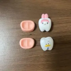 サンリオキャラクターズ みんなでなっちゃお！歯　マイメロ　ペックル