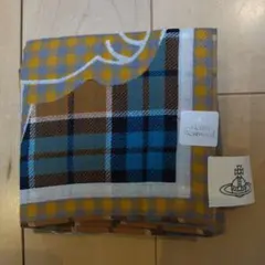 Vivienne Westwood クマ柄 大判ガーゼハンカチ