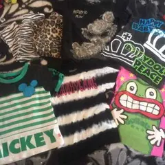 90〜100の子供服。partyparty.ヒスミニ、ベビードール