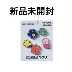 marimekko ピンバッジ 5個　マリメッコ クロックス コラボ ジビッツ