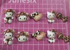 ハローキティ 3Dネイルパーツ 10個セット