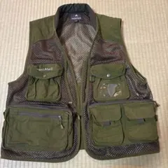 mont-bell メッシュベスト XL/XXL オリーブグリーン