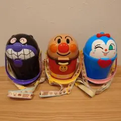 アンパンマン、バイキンマン、コキンちゃんポップコーンケース