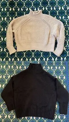 H&M ハイネック　セーター　2点セット