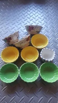 小皿⭐グリーン7センチ×2.7センチ⭐その他