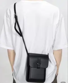 【新品・未使用】SHEIN スクエア ミニショルダーバッグ スマホショルダー 黒