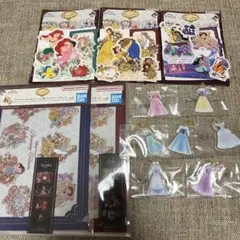 ディズニープリンセス　一番くじ　コスチュームチャーム　　おまけ付き