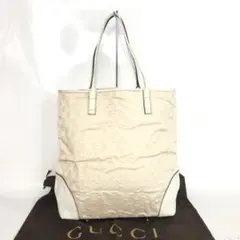極美品✨】ジバンシー ハンドバッグ 4Gロゴ 総柄 ナイロン ベージュ 
