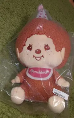 【モンチッチ✕ハローキティ】アニバーサリーパーティーＢＩＧぬいぐるみ　モンチッチ