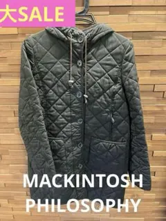 最終値下げ⭐︎美品⭐︎MACKINTOSH PHILOSOPHY キルティングコート