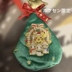 激レア　2006年　ポケモン　クリスマス　ツリー　型　ポーチ　ポケセンのサムネイル