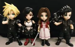 FF7 クラウド ティファ エアリス ザックス デフォルメ フィギュア セット