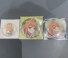 に*可様 学園アイドルマスター Lady Rabbit ホログラム缶バッジ 紫雲