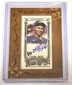 Topps Allen & Ginter Edgardo Henriquez