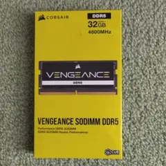 新品未使用 CORSAIR SODIMM DDR5 32GB 4800MHz
