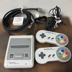 Nintendoスーパーファミコンミニ本体 コントローラー2個付き