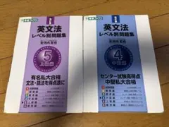 英文法 レベル別問題集 4・5 セット