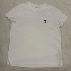 ami paris ホワイト Tシャツ ハート刺繍のサムネイル