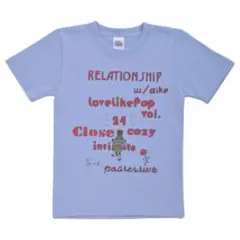 aikoとの関係性Tシャツ　青　ワンパク　キッズサイズ　ツアーTシャツ　グッツ