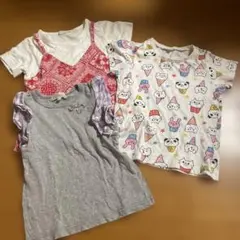 キッズ トップス Tシャツ 3枚セット 110cmのサムネイル