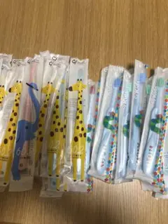 子供用動物デザイン歯ブラシセット