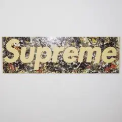 Supreme ジャクソン ポロック ボックスロゴ ステッカー 貴重 最終出品 シュプリーム ステッカー 正規品 送料無料 匿名配送