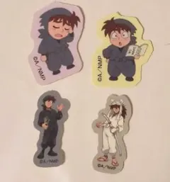 忍たま乱太郎　体験展　フレークシール　土井先生セット