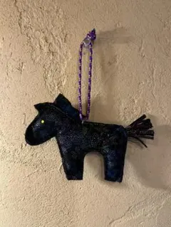 A-3【一点物】本革 馬チャーム｜2026年干支｜幸運のお守り