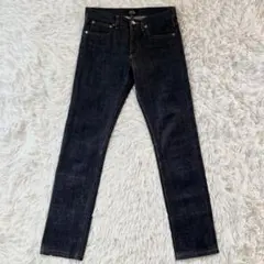 極美品☆A.P.C. プチスタンダード セルビッジデニム 26 ノンウォッシュ