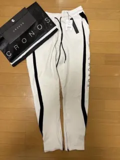 ⭐️即完売品⭐️CRONOS ホワイト ジョガーパンツ