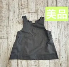 美品　プティマイン ジャンパースカート　子ども服　キッズ　ベビー服　80