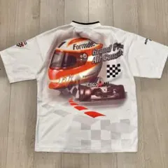 K*Z様 F1モントリオール・グランプリ　Tシャツ 白　ユニフォーム　プリント