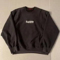 Supreme Washed Box Logo Crewneck XL