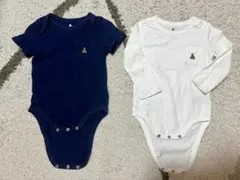 baby gap ロンパース 半袖＆長袖 2枚セット 12-18ヶ月 80cm