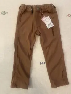 【新品未使用】ミキハウス ブラウン 長ズボン 100cm