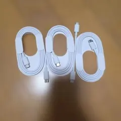 Pixel9a　付属品　USB-Cケーブル 3本セット ホワイトのサムネイル