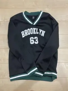 BROOKLYN 63 Vネック スウェット トレーナーのサムネイル