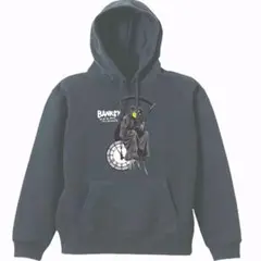 【黒Lバンクシー/8.4oz】終末時計パーカー面白いおもしろうけるネタプレゼント