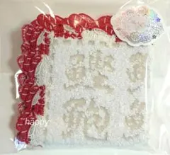 近沢レース お寿司 ハンカチ ホワイト まぐろ