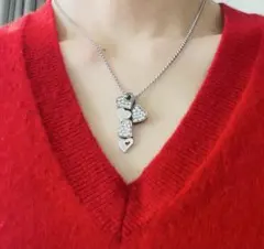 フォリフォリ　ハートネックレスチャーム