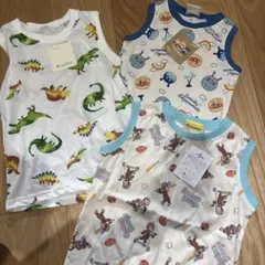 キッズ、タンクトッ3枚セット