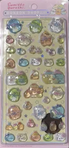 すみっコぐらし ボンボンドロップシール