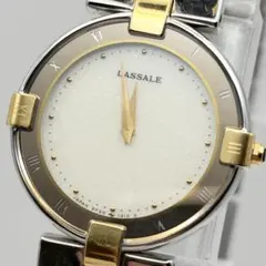 SEIKO セイコー ラサール クォーツ 腕時計 コンビ 稼働 빈티지 상태좋음