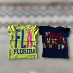 BREEZE プリントTシャツ2枚セット　80