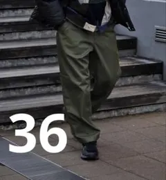 ノースフェイス　パープルレーベル　チノ　テーパード　パンツ　36カーキグリーン