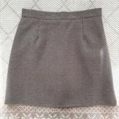 GRL　インパン付き千鳥格子チェック台形スカート[ac1834]