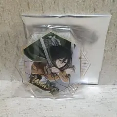 匿名❣️進撃の巨人 ミカサ 特典 アクリルコースター 記憶への進撃 ナムコ