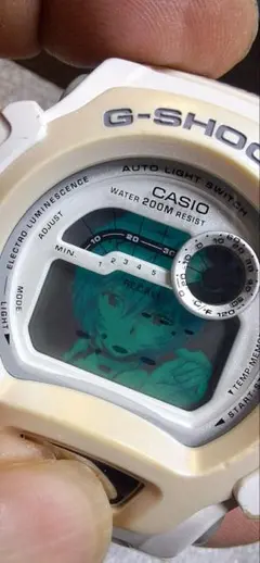 CASIO G-SHOCK エヴァンゲリオンコラボ　綾波レイ 電池新品 美品 CASIO G-SHOCK 綾波レイ＆アスカ エヴァンゲリオン