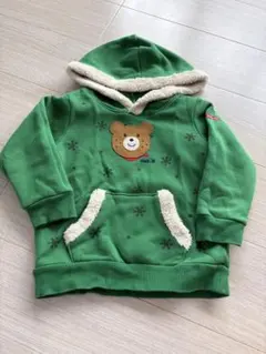 値下げ　ホットビスケッツ　パーカー　100