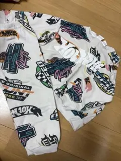 ZARAキッズHot Wheels グラフィックボトムス116cm セットアップ